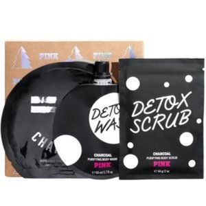 Victoria's Secret PINK Charcoal Skin To-Go-Pack Xmas 2018 GiFT!